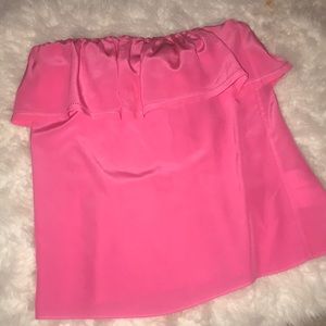 Lilly Pulitzer pink tube top
